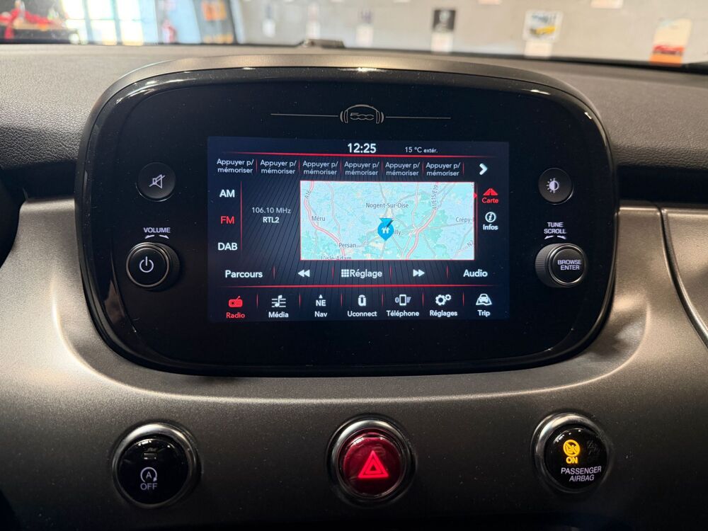 500 X 1.3 SPORT RED DOLCEVITA 150CH 4X2 DCT BVA CARPLAY GARANTIE 2021 occasion 60740 Saint-Maximin