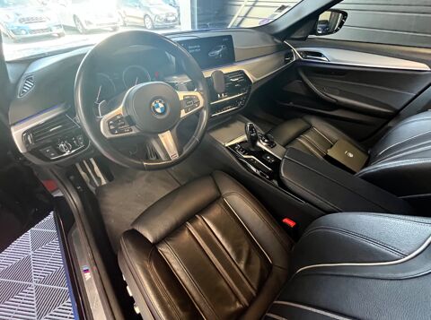 S&eacute;rie 5 3.0 540I 340CH PACK M XDRIVE COVERING/COULEUR D'ORIGINE BLEU 2018 occasion 33260 La Teste-de-Buch