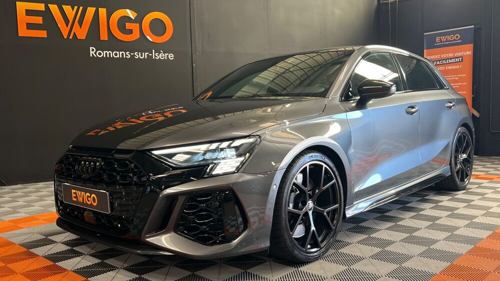 RS3 SPORTBACK 2.5 TFSI 400ch PACK RS DESIGN QUATTRO CAMERA RECUL 2022 occasion 26100 Romans-sur-Is&egrave;re
