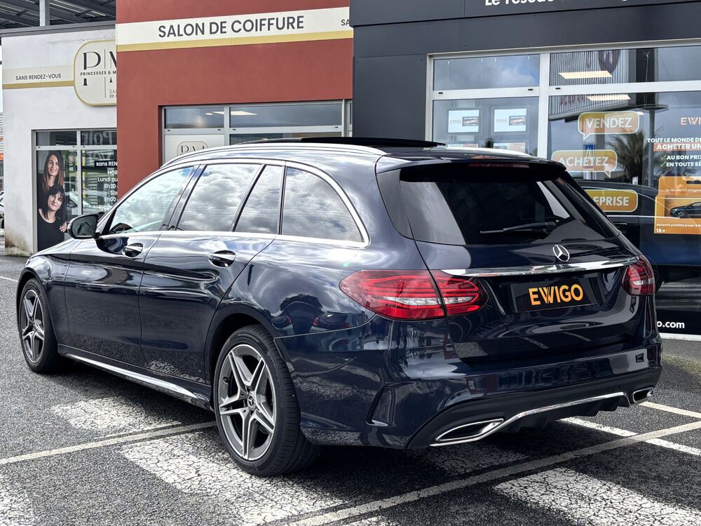 Classe C BREAK (S205) 300 D 245 ch AMG LINE 4 MATIC 9G-TRONIC - ENTRE 2018 occasion 64320 Idron