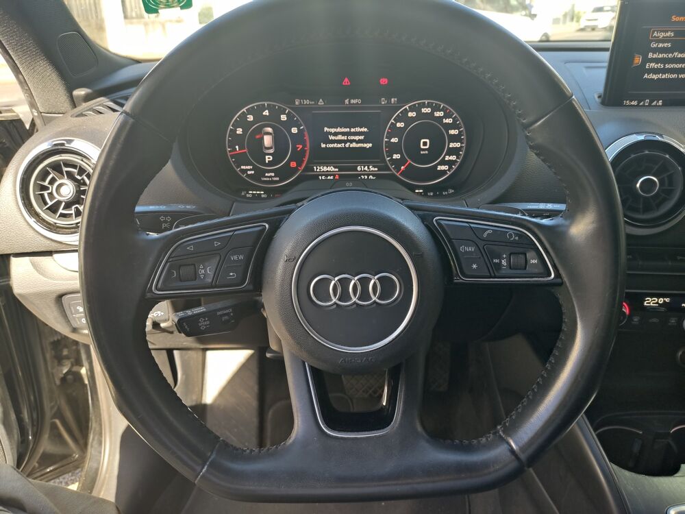 A3 SPORTBACK 2.0 TFSI 190CH/ DESIGN LUXE QUATTRO S-TRONIC BVA 2019 occasion 69150 D&eacute;cines-Charpieu