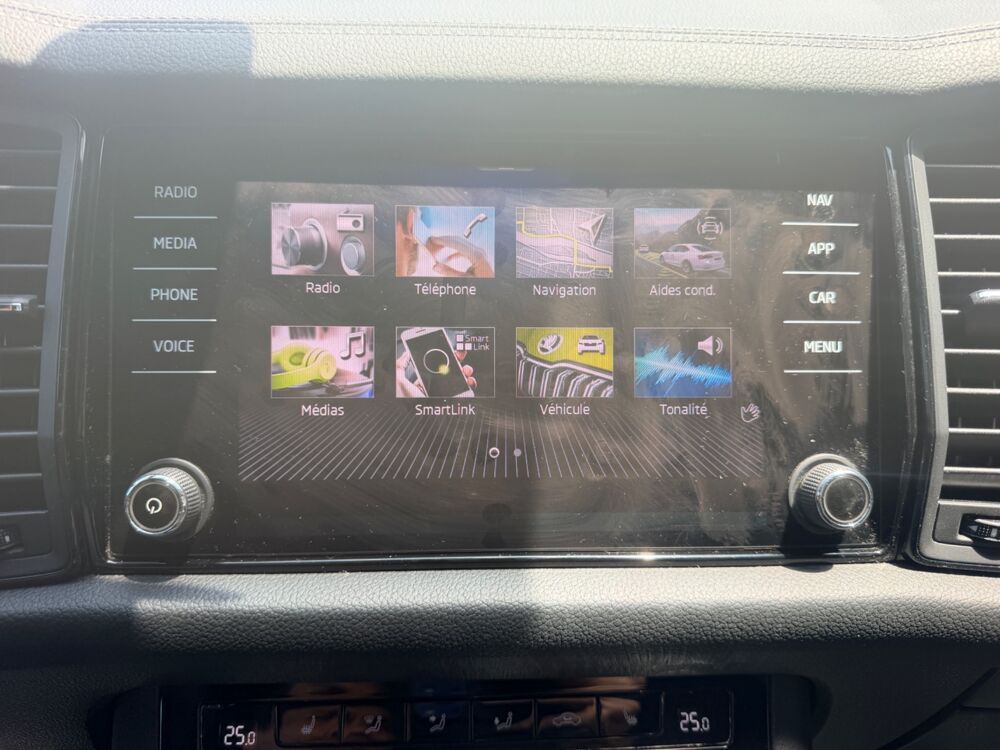Kodiaq 2.0 TDI 150 CH SPORT LINE 4X2 DSG7 + 7 PLACES + CAMERA DE RE 2023 occasion 97410 Saint-Pierre