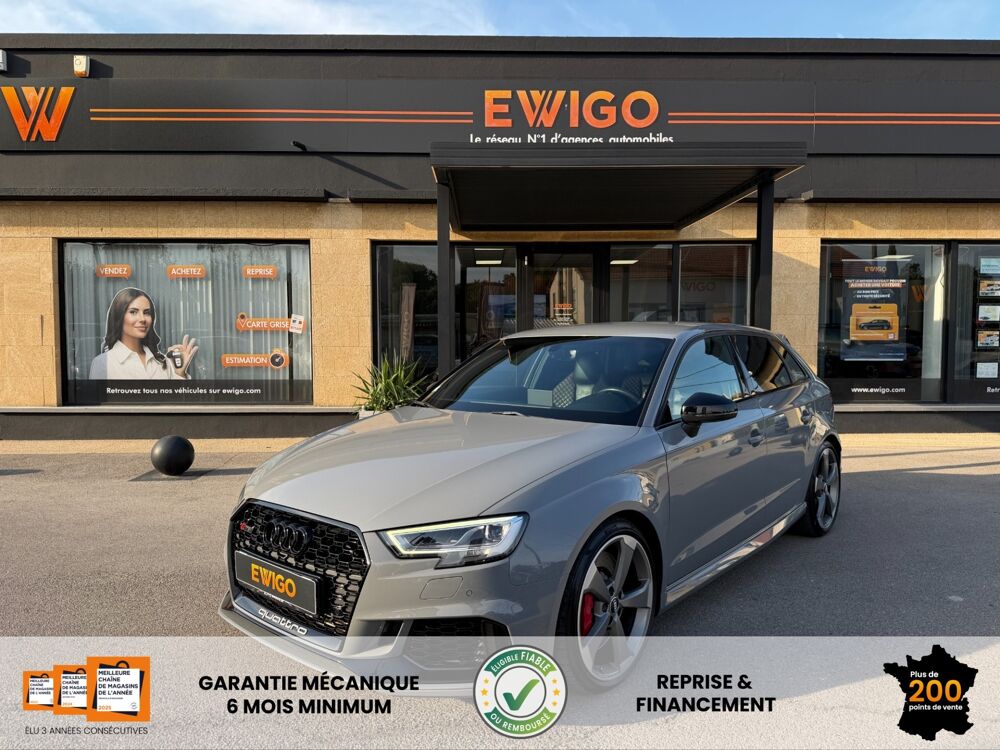 RS3 SPORTBACK 2.5 TFSI 400 QUATTRO S-TRONIC BVA 2019 occasion 13700 Marignane