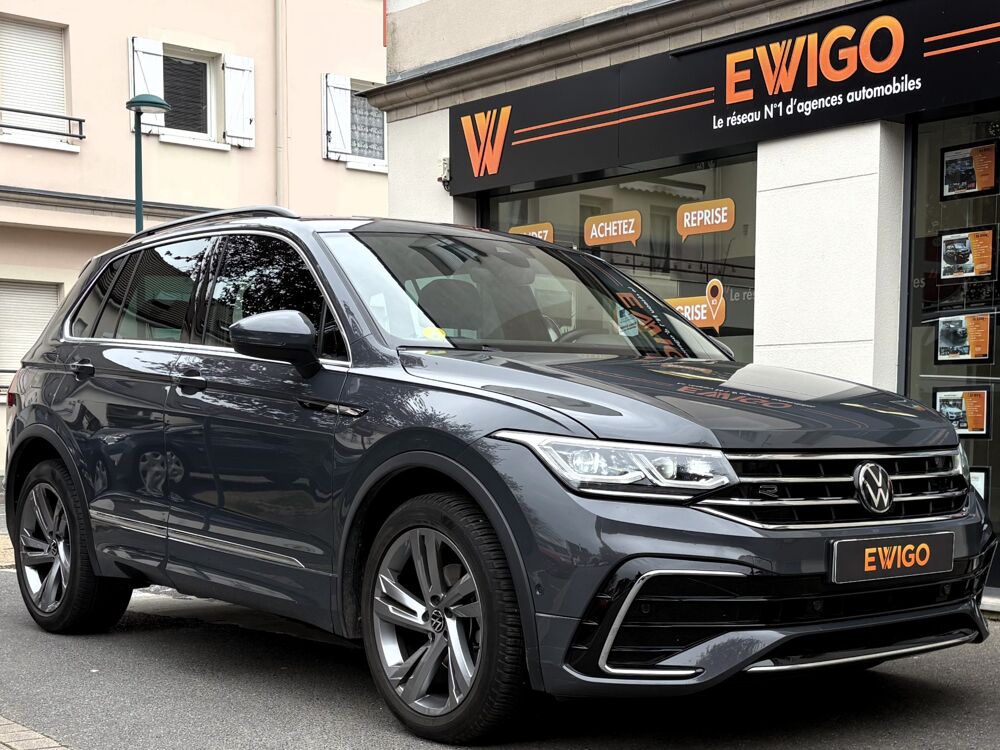 Tiguan 2.0 TDI 150 ch R-LINE DSG BVA - CAM&Eacute;RA - CARPLAY 2023 occasion 77700 Serris