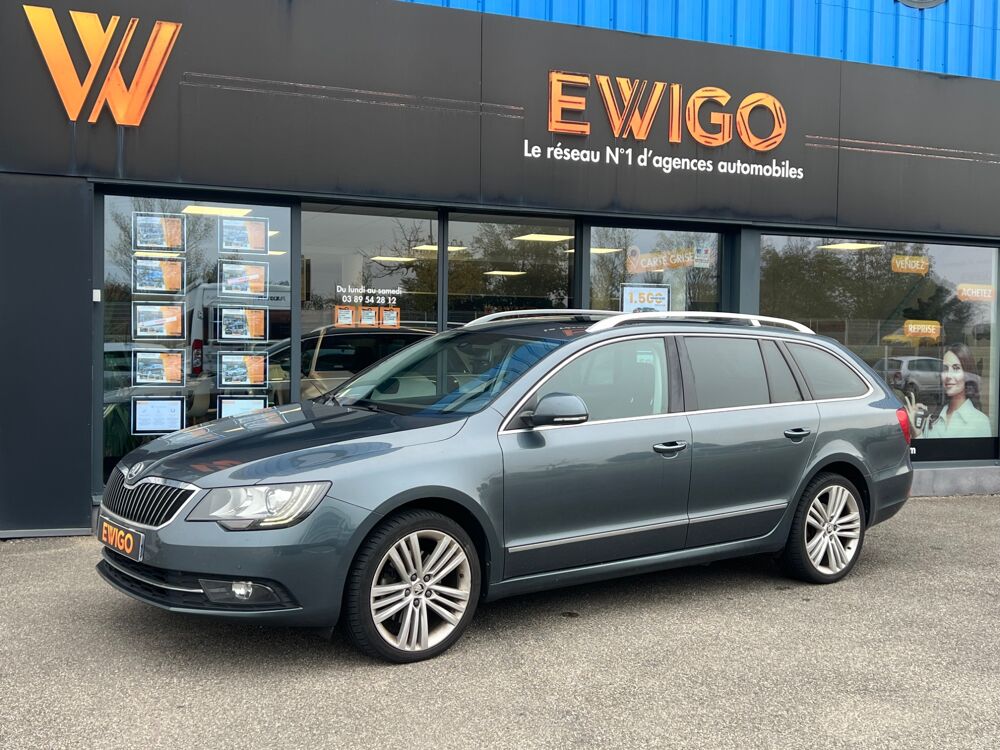 Superb COMBI 2.0 TDI 140 cv ELEGANCE DSG BVA - TOIT PANOMRAMIQUE OU 2014 occasion 68170 Rixheim