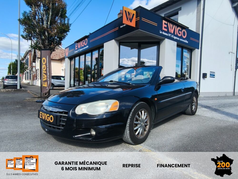 Sebring CABRIOLET 2.7 V6 200 CH LIMITED BVA / BLUETOOTH 2005 occasion 40000 Mont-de-Marsan