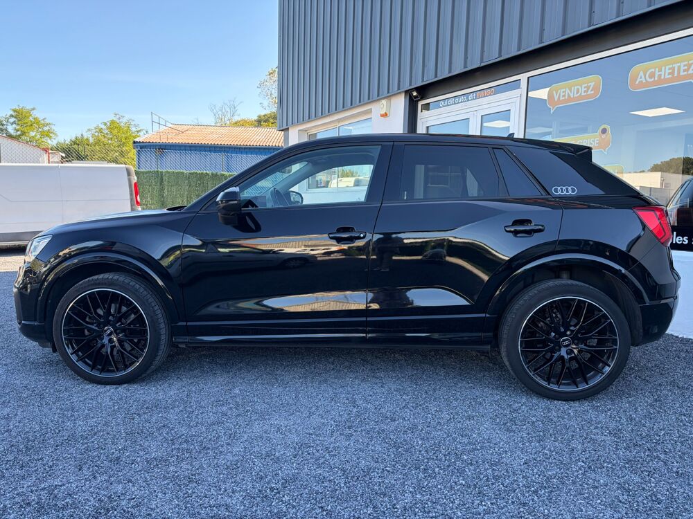 Q2 AUDI 35 TDI 150ch Black Edition S tronic 7 BVA 2020 occasion 64122 Urrugne