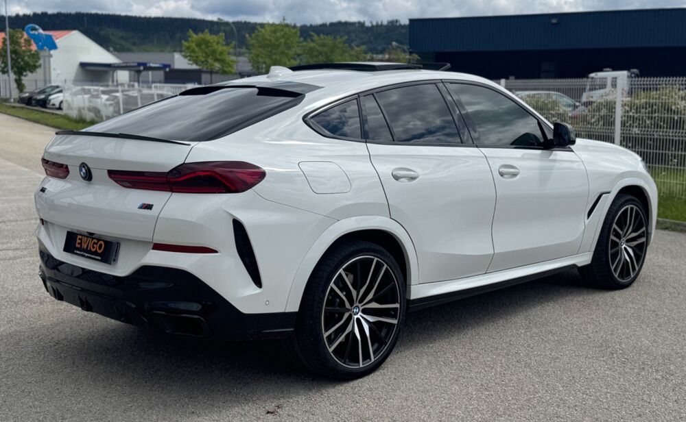 X6 4.0 D 352H 340ch M-SPORT MHEV HYBRID 48VOLT XDRIVE BVA 2021 occasion 25300 Pontarlier