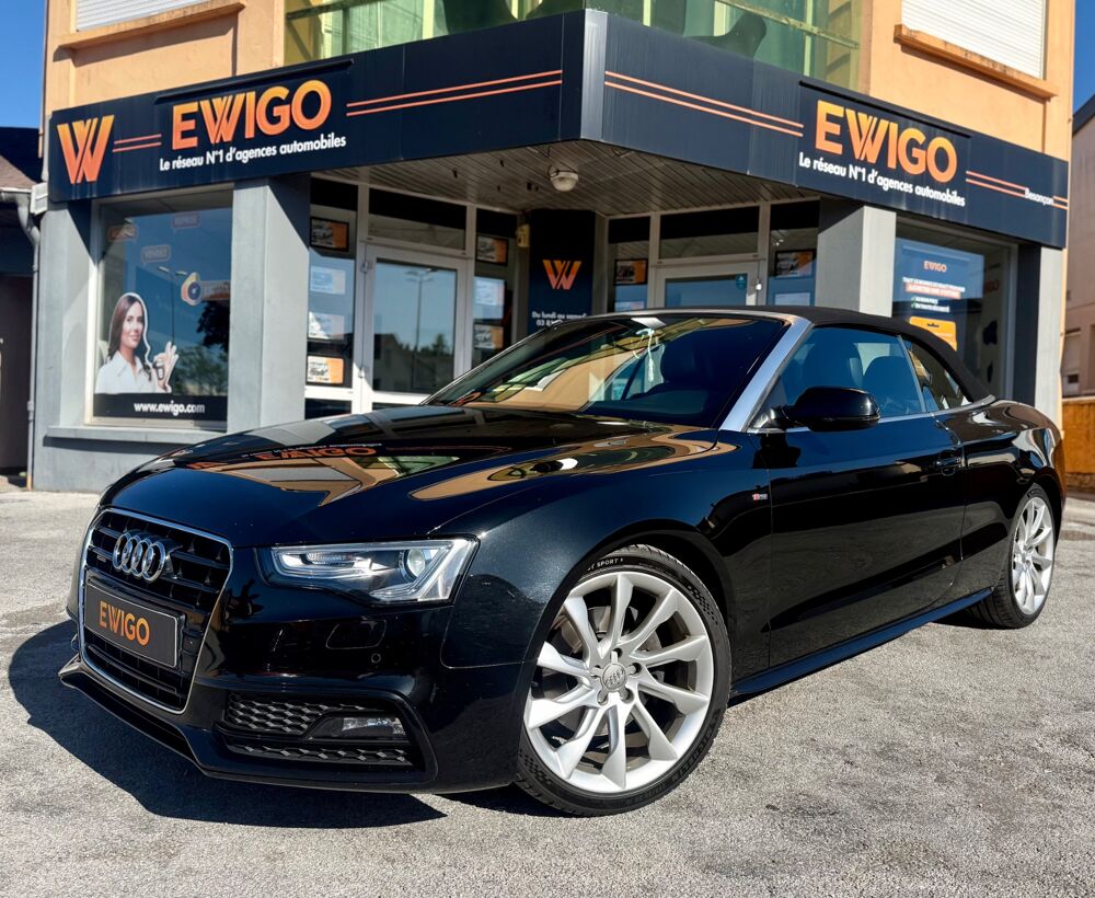 A5 CABRIOLET 2.0 TFSI 225 S LINE QUATTRO S-TRONIC BVA 2015 occasion 25000 Besan&ccedil;on