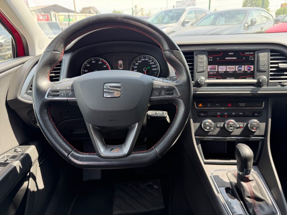 Leon FR 1.4 TSI 150CH DSG7 - 2&Egrave;ME MAIN - ORIGINE FR - CARPLAY - C 2016 occasion 27000 &Eacute;vreux