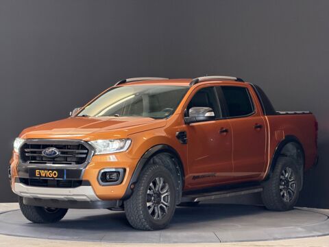 Ford Ranger DOUBLE CABINE 2.0 TDCI 215ch WILDTRACK 4X4 BVA 2019 occasion Tours 37100