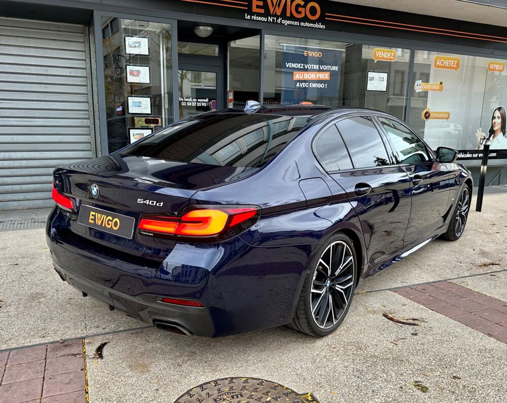 S&eacute;rie 5 3.0 540D 340ch HYBRID Mhev M-SPORT XDRIVE BVA 2020 occasion 57600 Forbach