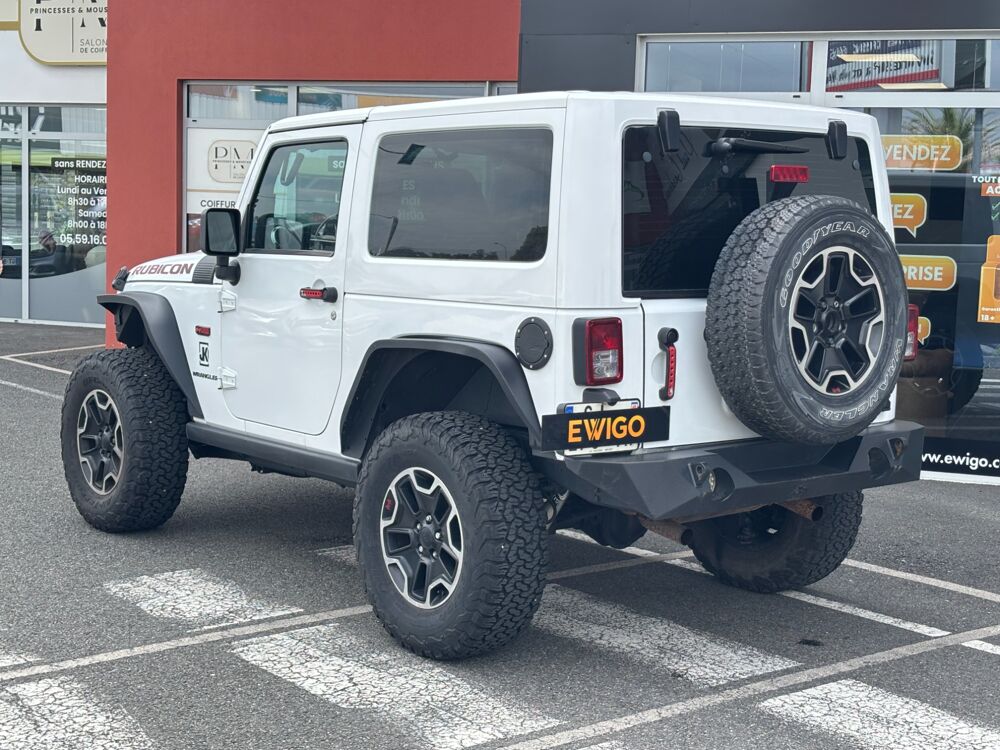 Wrangler 3.6 V6 285 ch RUBICON AWD ETHANOL ET PEDALBOX 2014 occasion 64320 Idron