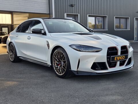 BMW M3 CS 3.0 551 ch XDRIVE Frozen Solid White ORIGINE FR GARANTIE 2023 occasion Rixheim 68170