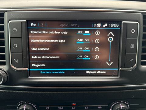 Expert FOURGON 2.0 BLUEHDI 180 L1 ASPHALT EAT 8 BVA / CARPLAY / DOU 2022 occasion 17100 Saintes