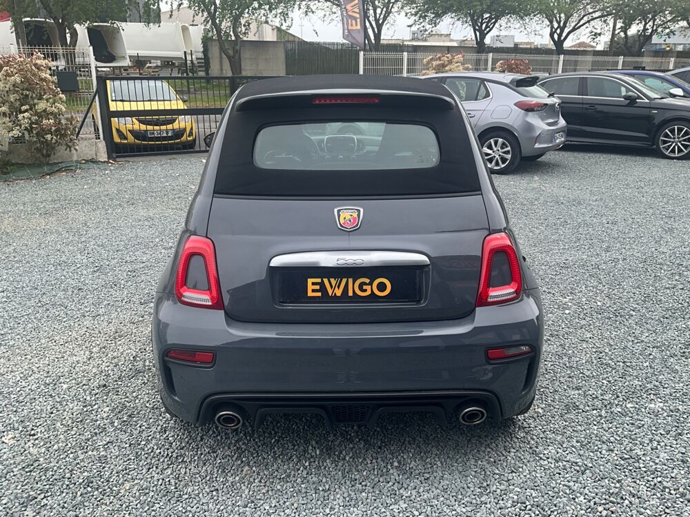 500 CABRIOLET 595 1.4 T 145 TURISMO / NAVIGATION / BLUETOOTH 2019 occasion 17000 La Rochelle