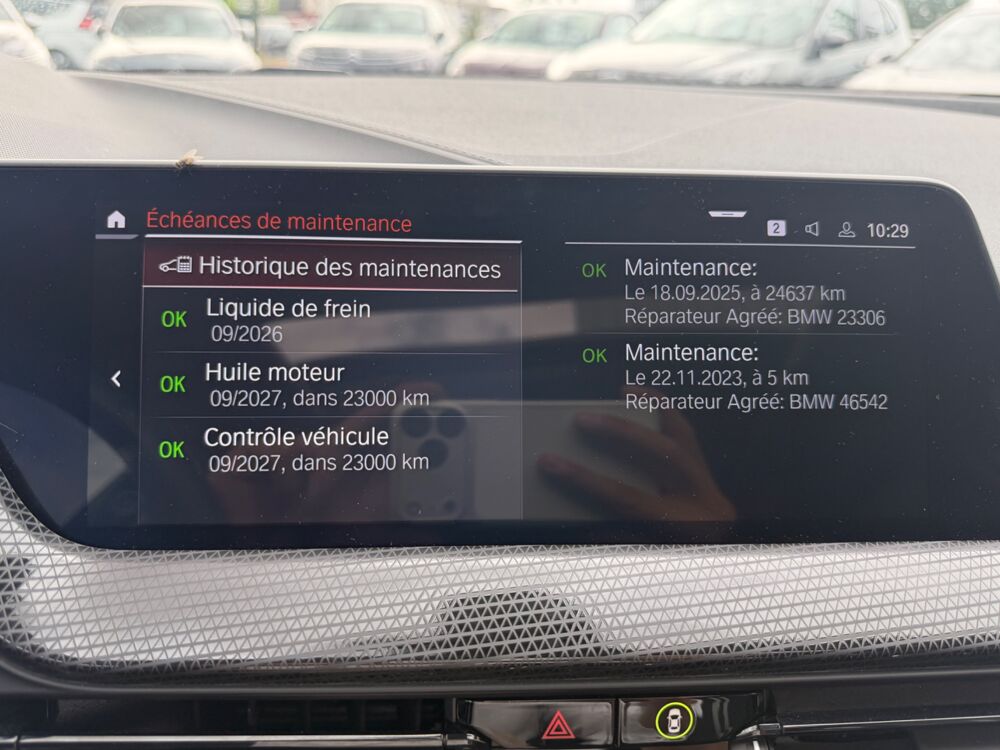 S&eacute;rie 1 2.0 118 D 150Ch EDITION SPORT BVA - CARPLAY - CAMERA DE RECU 2024 occasion 27000 &Eacute;vreux