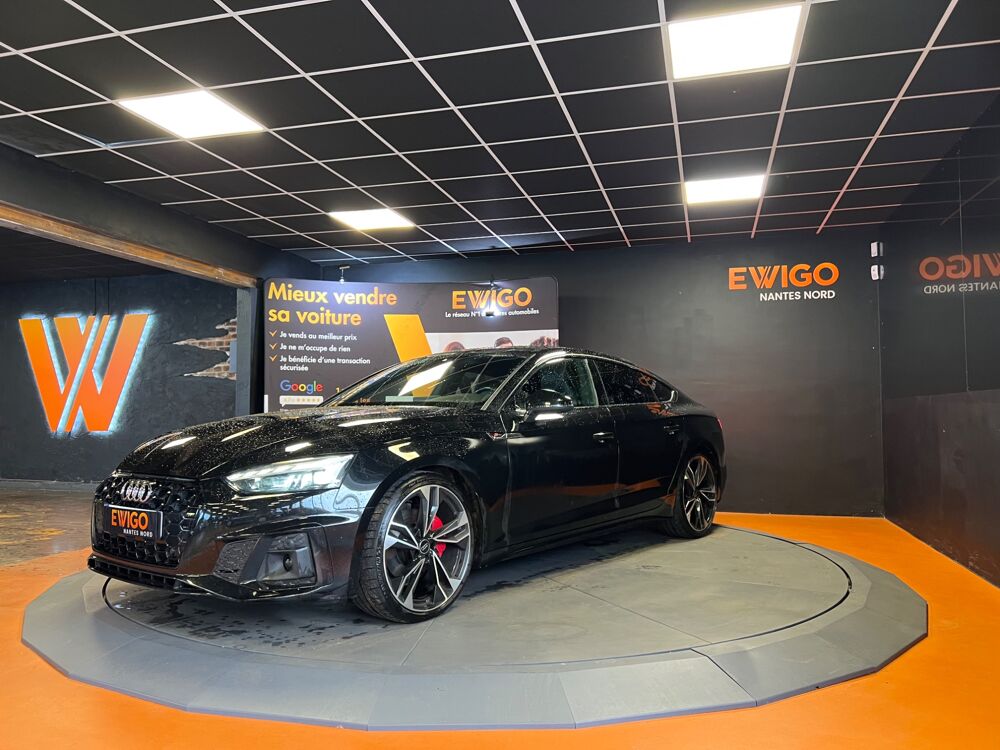 A5 SPORTBACK 40 TDI 205 HYBRID MHEV BLACK LINE S-TRONIC BVA // 2022 occasion 44300 Nantes