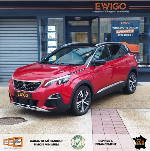 Peugeot 3008 1.5 BLUEHDI 130ch GT LINE EAT8 BVA - CUIR SIEGES CHAUFFANTS 2018 occasion Forbach 57600