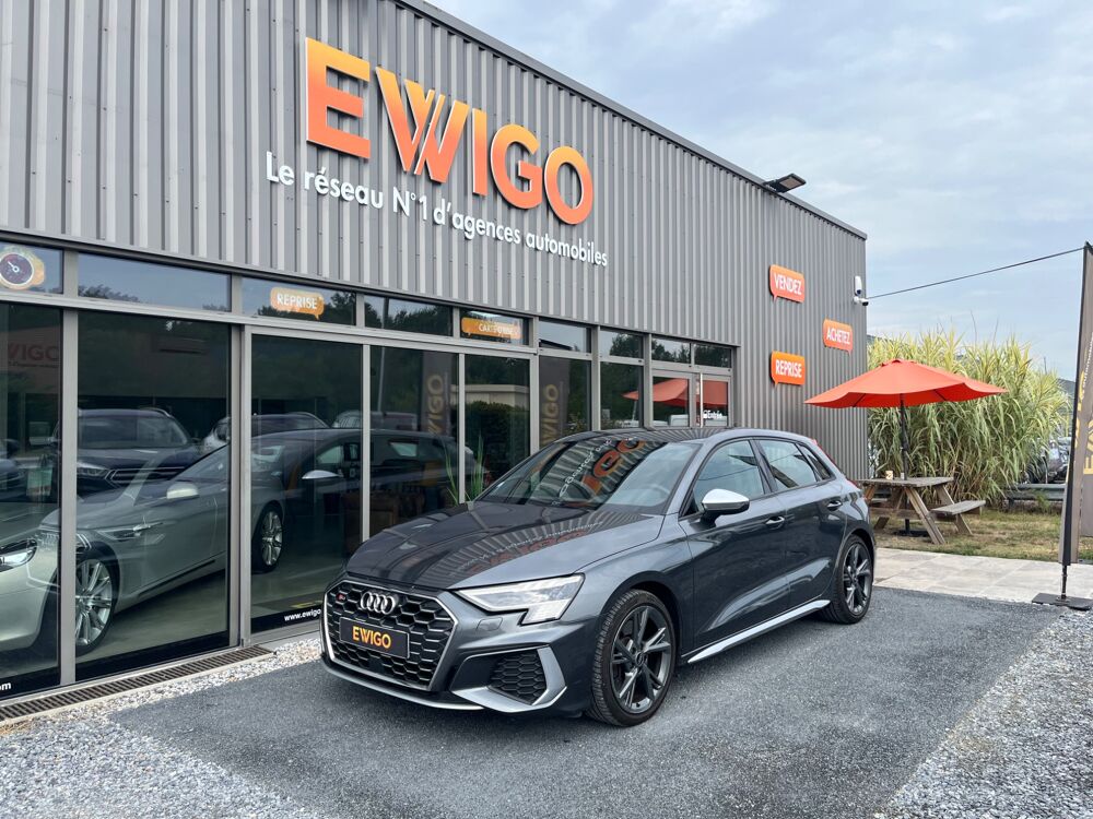 S3 SPORTBACK 2.0 TFSI 310 BLACK EDITION QUATTRO S-TRONIC BVA 2022 occasion 33210 Maz&egrave;res