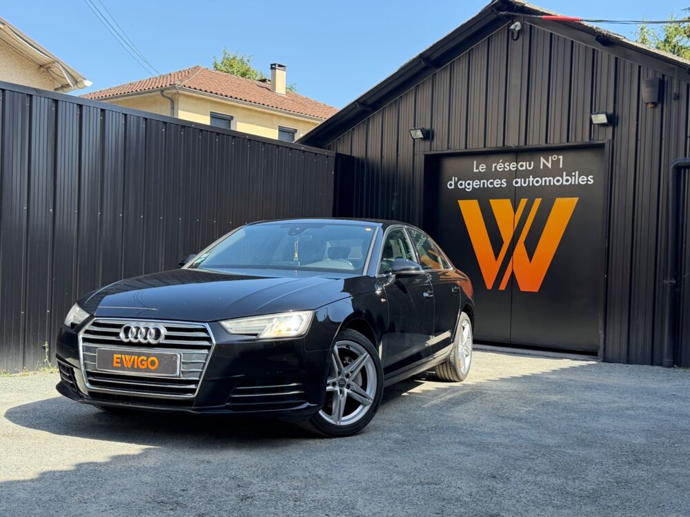 A4 2.0 TDI 190Ch S-LINE S-TRONIC B9 BVA VIRTUAL COCKPIT/ RADAR 2016 occasion 24750 Tr&eacute;lissac
