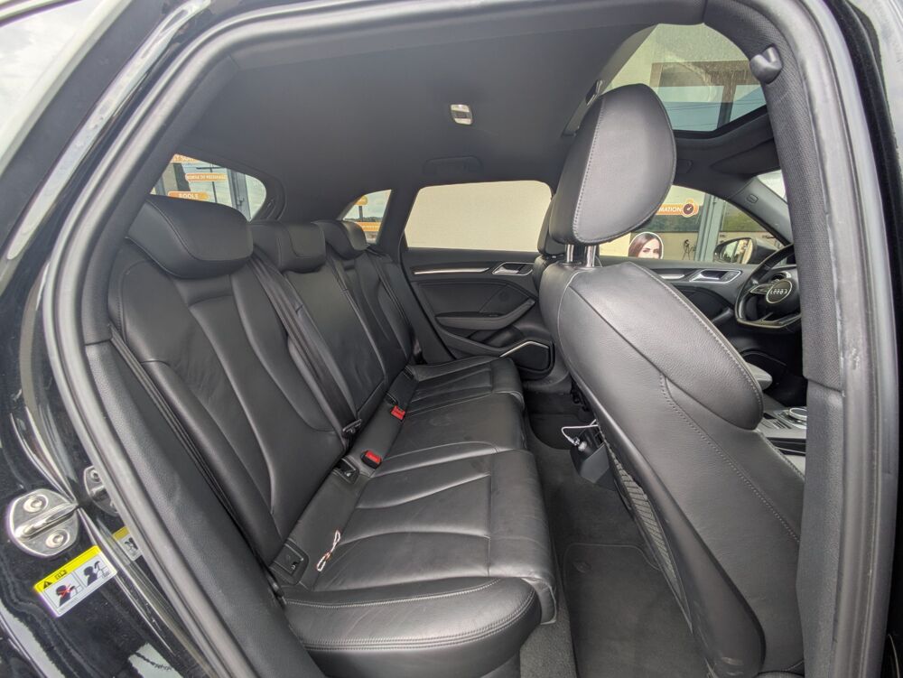 A3 SPORTBACK 2.0 TFSI 190ch DESIGN LUXE S-TRONIC - Toit ouvrant 2017 occasion 69420 Ampuis