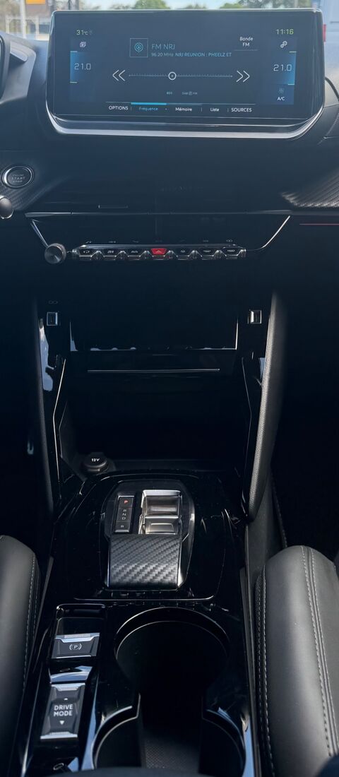 208 II 136 GT PACK 50 KWH + CAMERA 360&deg; + CARPLAY + ACCES MAINS 2022 occasion 97410 Saint-Pierre