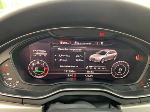 A4 AVANT 2.0 TDI 190ch ULTRA DESIGN - Camera 360 - Park assist 2016 occasion 69420 Ampuis