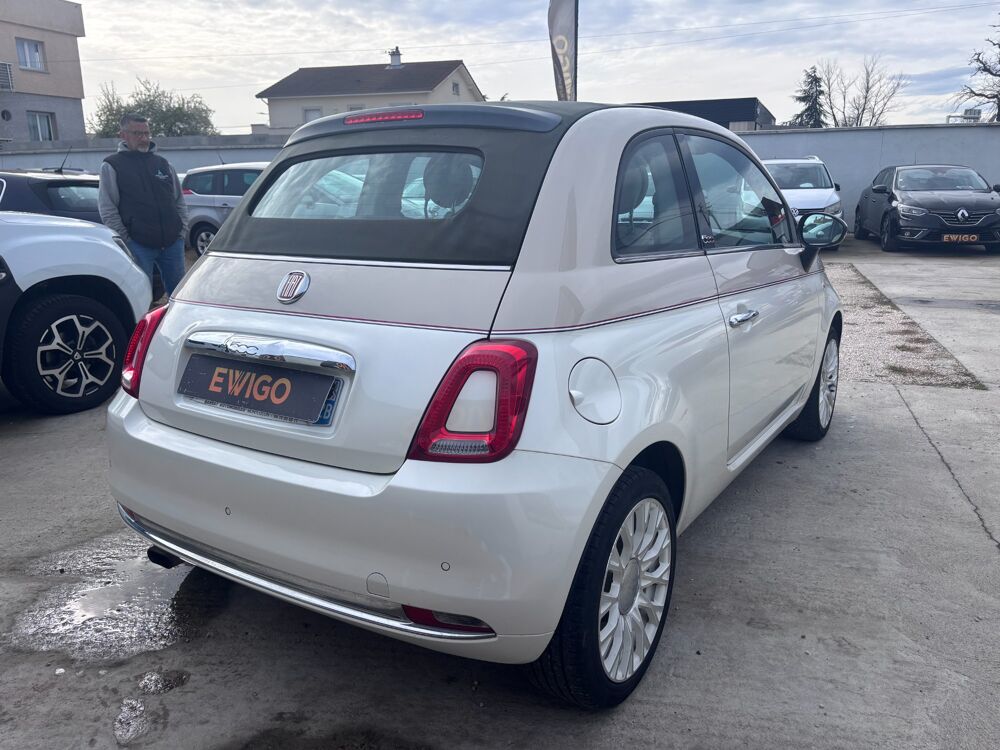 500 CABRIOLET 1.2 70 60EME N104/560 / CARPLAY / RADAR AR 2018 occasion 42160 Andr&eacute;zieux-Bouth&eacute;on
