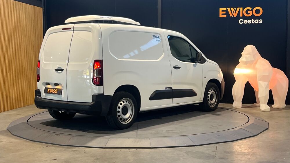 Berlingo FOURGON 1.6 BLUEHDI 100 Ch BVM5 FRIGORIFIQUE - TVA RECUPERAB 2019 occasion 33610 Cestas