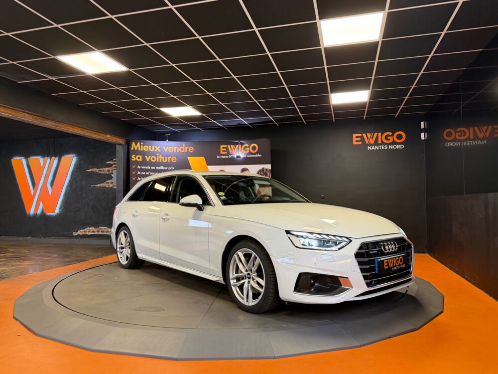 A4 AVANT 2.0 40 TDI 200 MHEV HYBRID BLACK EDITION QUATTRO S-TRO 2022 occasion 44300 Nantes