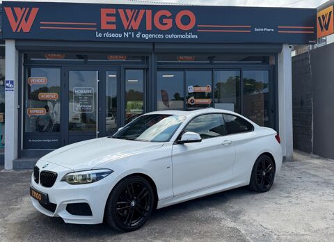 BMW Serie 2 (F22) COUPE 218I 136 M-SPORT + CAMERA + TOIT OUVRANT + HARMA 2019 occasion Saint-Pierre 97410