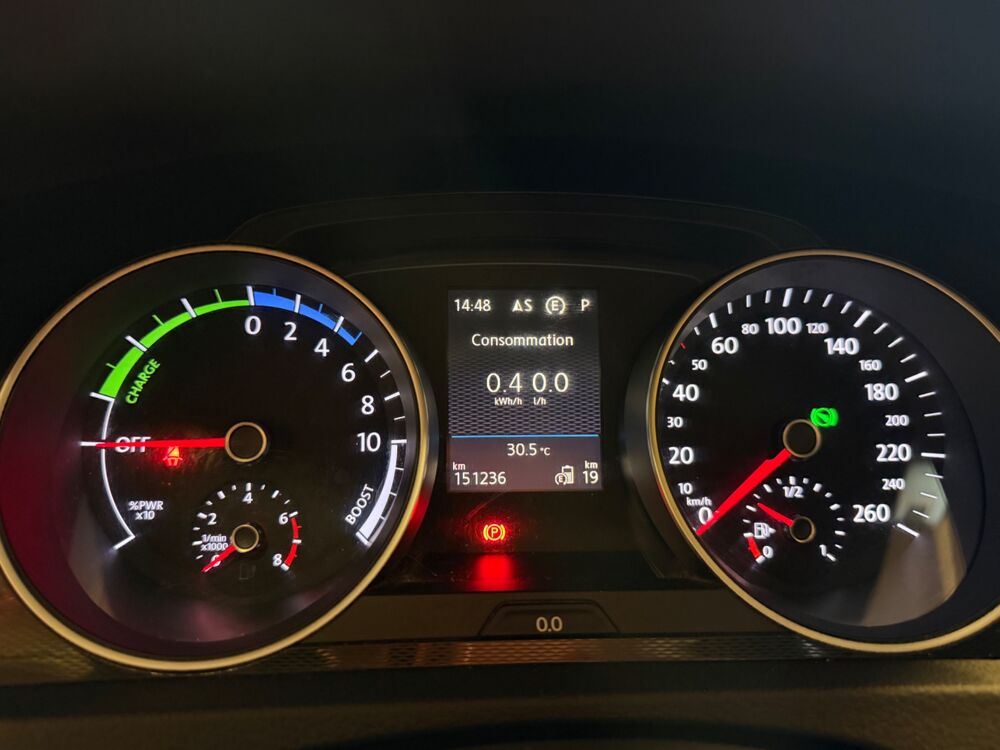 Golf 1.4 TFSI 204 Ch HYBRID GTE GPS/ CARPLAY 2016 occasion 24750 Tr&eacute;lissac
