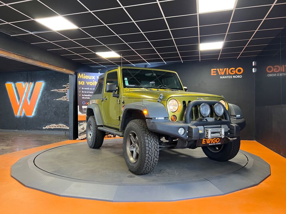 Wrangler 2.8 CRD 175 RUBICON AWD // HARD TOP DUR // PORTES SAHARA // 2007 occasion 44300 Nantes