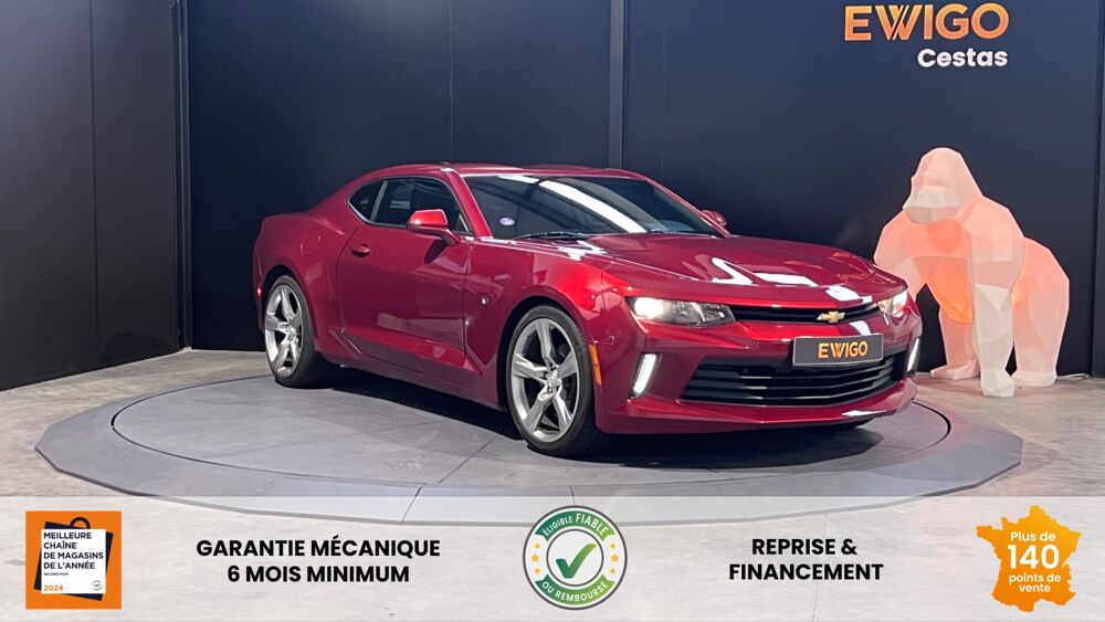 Camaro 3.6L V6 - BVA8 - PAS DE MALUS - HOMOLOGATION FAITE 2016 occasion 33610 Cestas