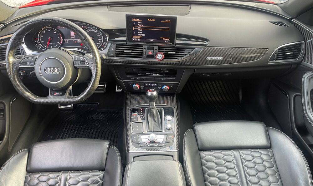 RS6 AVANT 4.0 TFSI 560 CH QUATTRO BVA8 MISANO RED 2013 occasion 25000 Besan&ccedil;on
