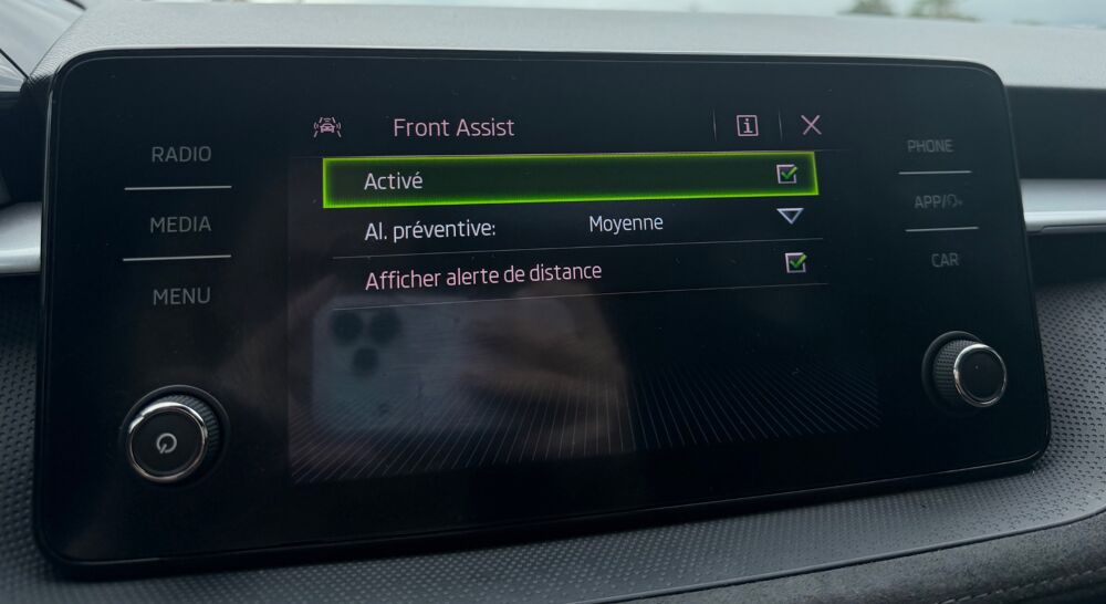 Fabia IV 1.5 TSI 150 BLACK EDITION DSG7 + CAMERA + CARPLAY + 1&Egrave;RE 2022 occasion 97410 Saint-Pierre