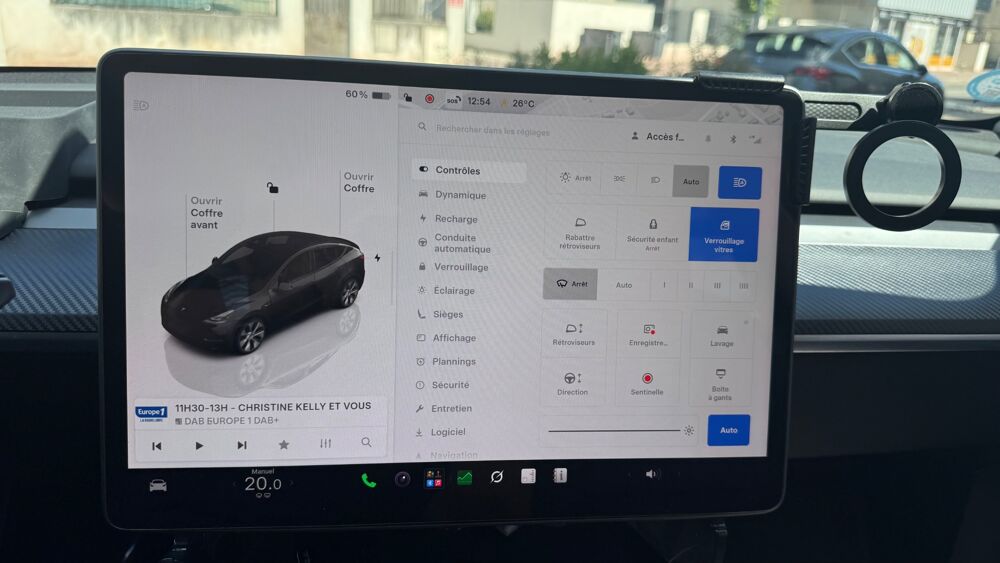 Model Y STANDARD 264cv 60KWH BVA - SOH 92% - 1ER MAIN - TVA NON RECU 2023 occasion 69150 D&eacute;cines-Charpieu