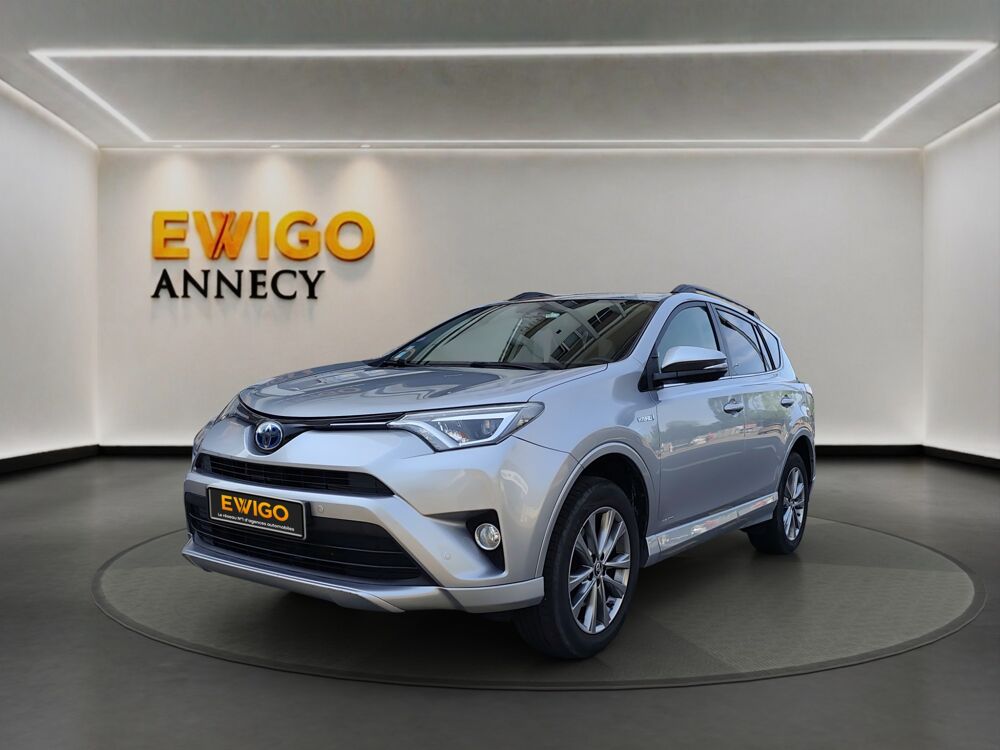 RAV 4 2.5 197cH HYBRID FULL-HYBRID SILVER EDITION 2WD CVT 2018 occasion 74600 Seynod