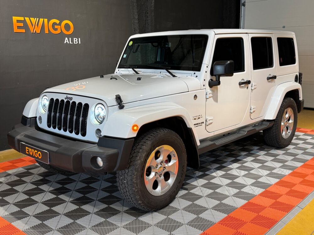 Wrangler 2.8 CRD 200CH SAHARA 2016 occasion 81990 Puygouzon