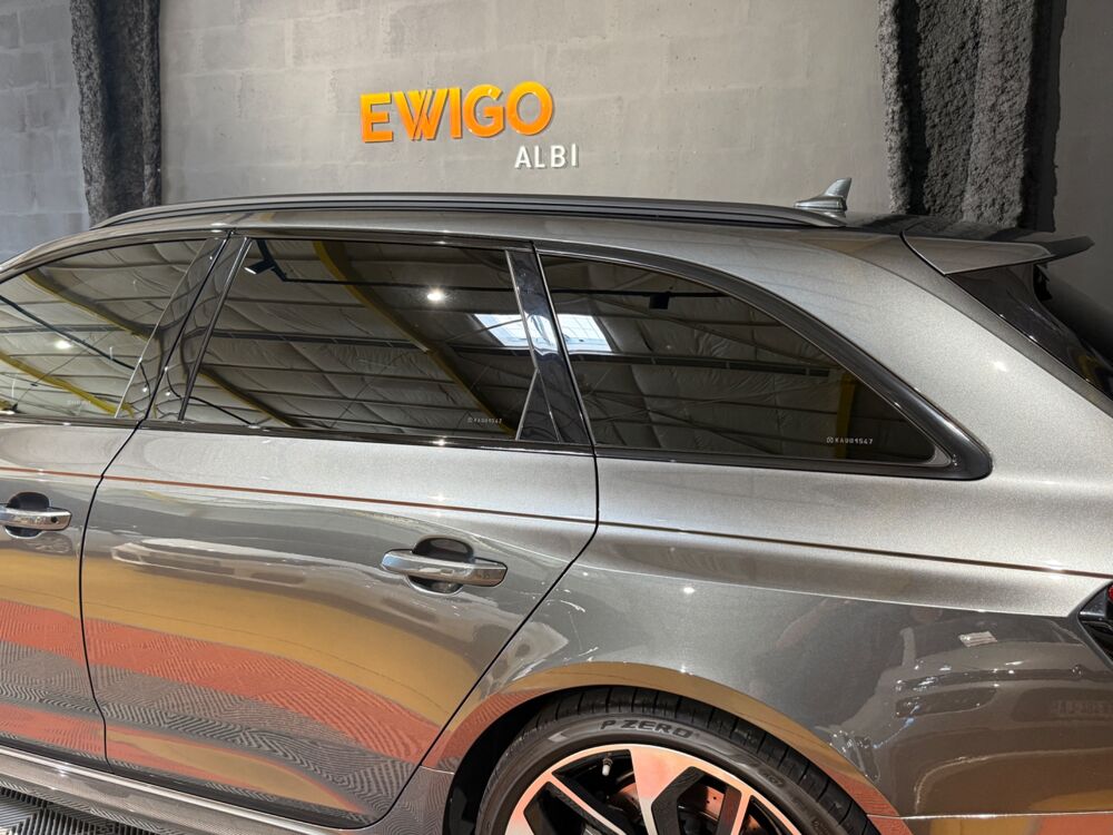 RS4 AVANT 2.9 TFSI 450ch QUATTRO + FREINS C&Eacute;RAMIQUE + PACK CARBO 2019 occasion 81990 Puygouzon