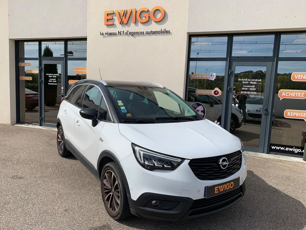 Crossland X 120ch Ultimate BVA / Gps / Cam&eacute;ra / Toit pano / si&egrave;ge chauff 2019 occasion 69420 Ampuis