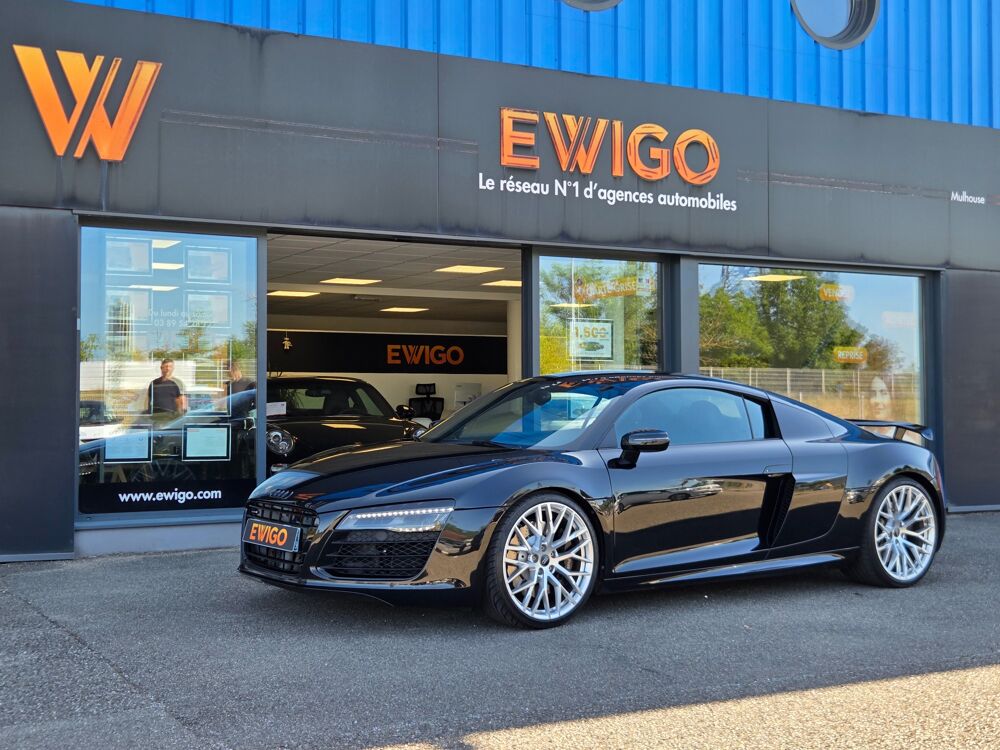 R8 COUPE 5.2 FSI 525 QUATTRO S-TRONIC SUIVI AUDI COMPLET ETAT C 2013 occasion 68170 Rixheim