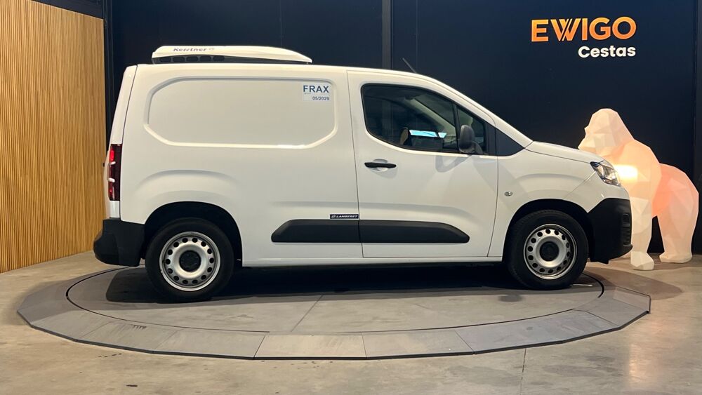 Berlingo FOURGON 1.6 BLUEHDI 100 Ch BVM5 FRIGORIFIQUE - TVA RECUPERAB 2019 occasion 33610 Cestas