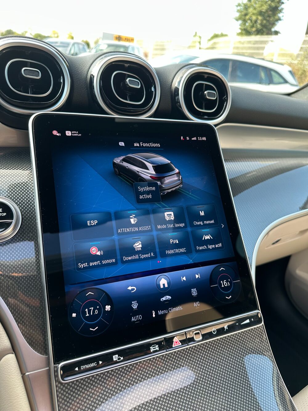 Classe GLC 220D 195CH 4MATIC / aVANTGARDE LINE / 1ERE MAIN - CARPLAY - 2024 occasion 44220 Cou&euml;ron