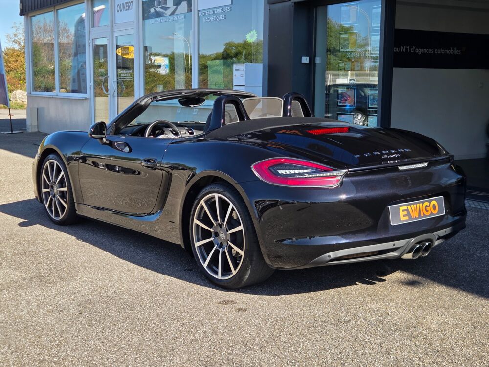 Boxster 2.7 265 BLACK EDITION PDK PSE ENTRETIEN PORSCHE 2015 occasion 68170 Rixheim