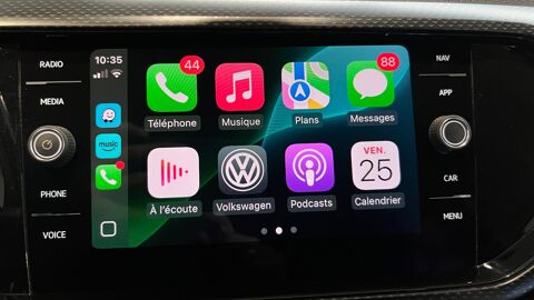 T-Cross 1.0 TSI 116 LOUNGE DSG BVA - CAMERA DE RECUL - CARPLAY 2019 occasion 33610 Cestas