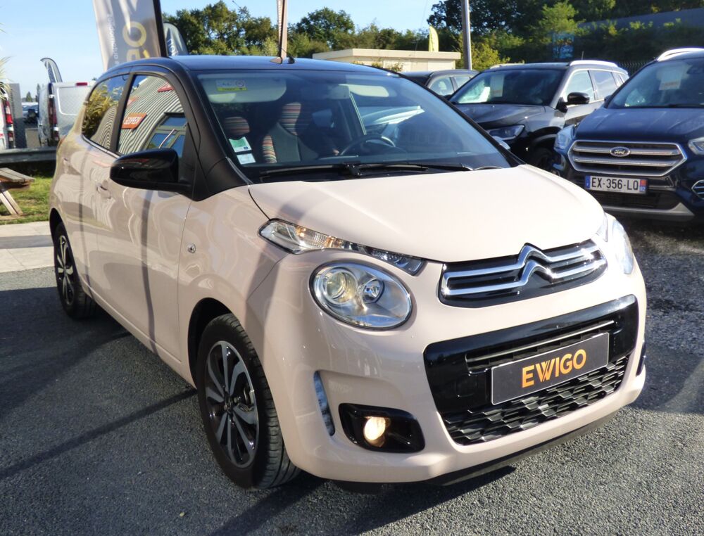 C1 1.0 VTi 70 SHINE ETG - 1ere MAIN - FAIBLE KILOM&Eacute;TRAGE 2019 occasion 33210 Maz&egrave;res