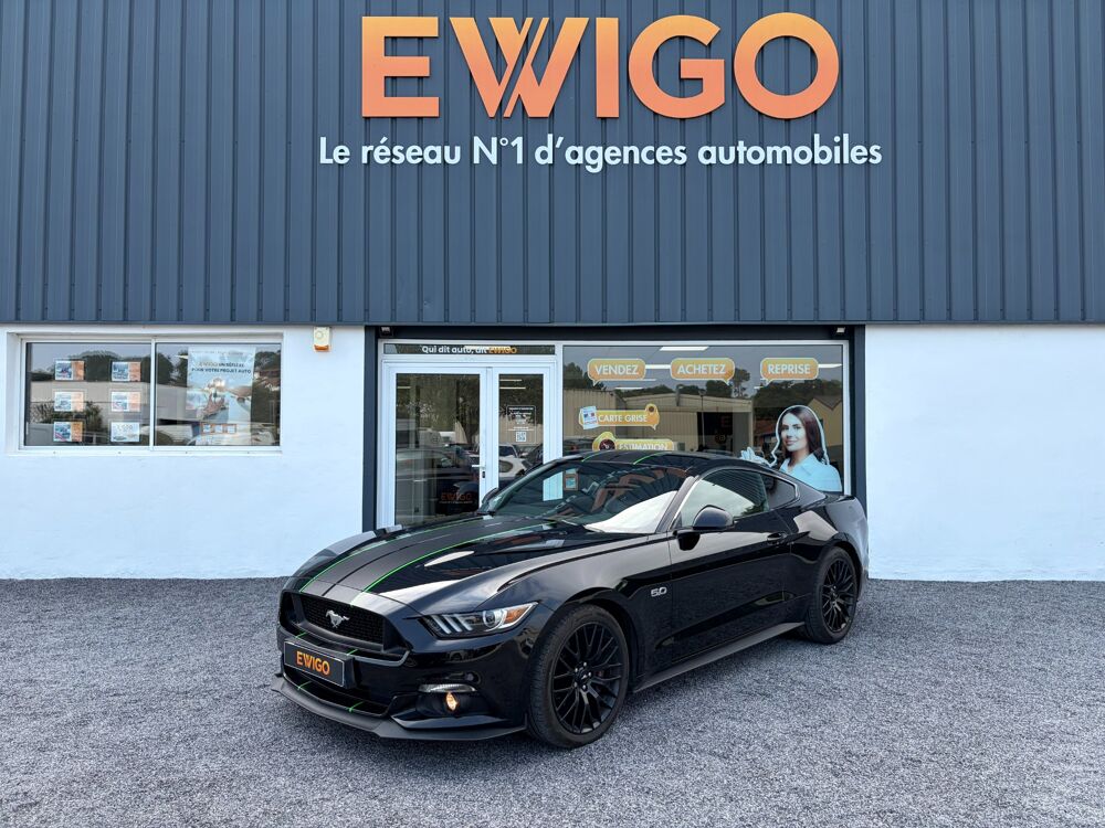 Mustang FASTBACK V8 5.0 421 ch GT BVA6 2017 occasion 64122 Urrugne
