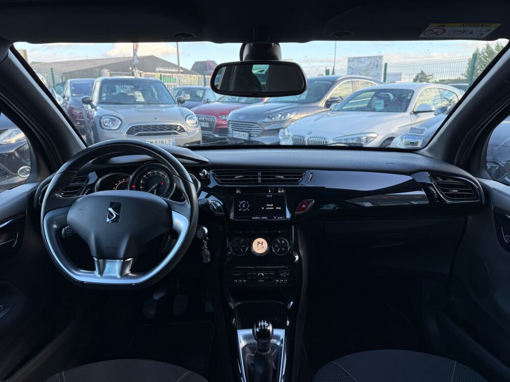 DS3 1.2 PURETECH 110 Ch START-STOP - CAM&Eacute;RA DE RECUL - CLIMATISA 2015 occasion 27000 &Eacute;vreux